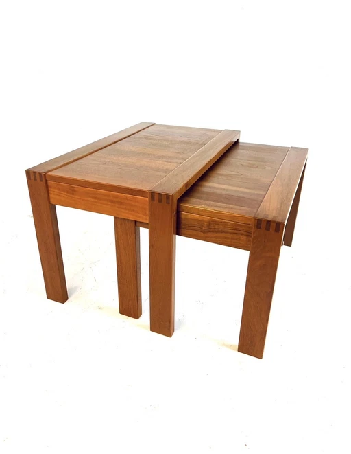 Set Of 2 Danish Side Tables