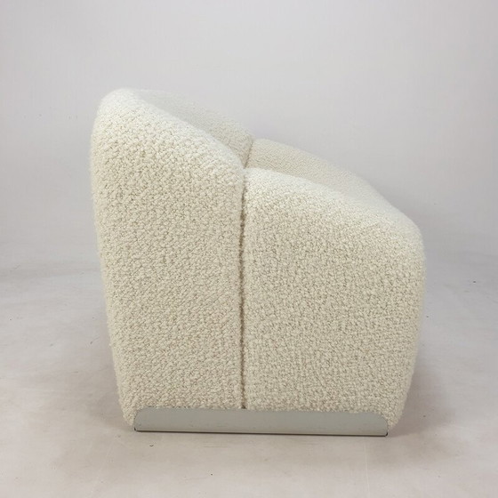 Image 1 of Vintage Groovy F598 armchair in wool by Pierre Paulin for Artifort, 1980s
