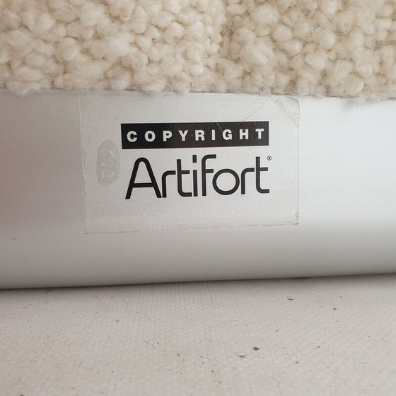 Image 1 of Vintage Groovy F598 armchair in wool by Pierre Paulin for Artifort, 1980s