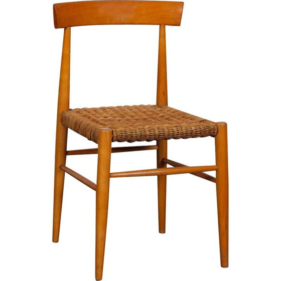Image 1 of Vintage wooden chair by Krasna Jizba, Czechoslovakia 1960