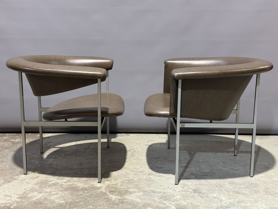 Image 1 of Meander Gamma Chairs By Rudolf Wolf