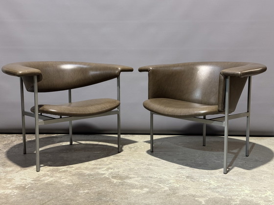 Image 1 of Meander Gamma Chairs By Rudolf Wolf