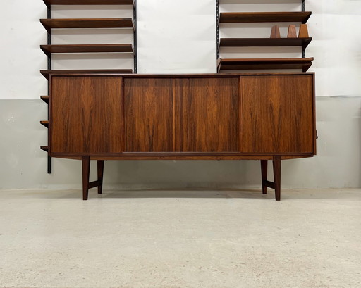 Rosewood Sideboard By E.W. Bach For Sejling Skabe, 1960S