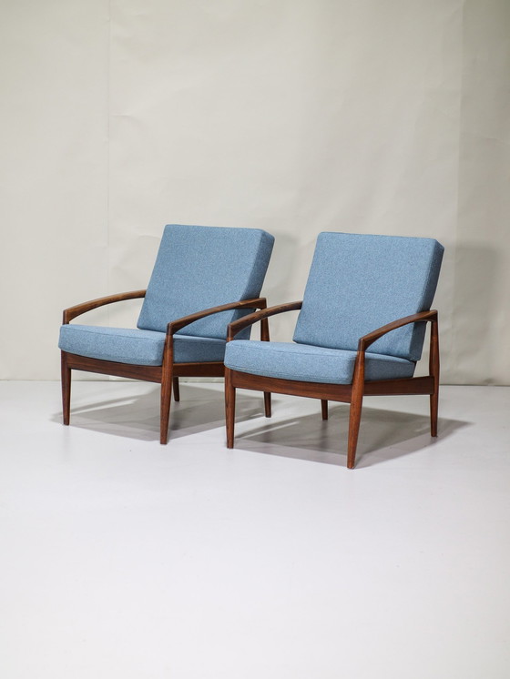 Image 1 of 2X Kai Kristiansen Paper Knife Armchair Rosewood 121