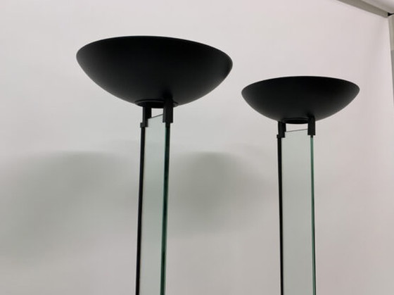 Image 1 of 2x Larci Italie Lampadaires Postmodernes -1980's