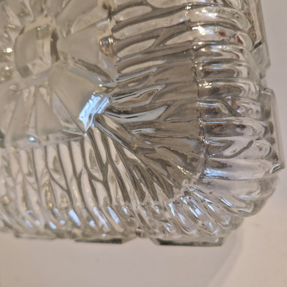 Image 1 of Vintage Plaffonyire 60s Icecube Ceiling Lamp