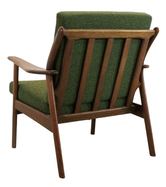 Image 1 of Poltrona vintage 'Holtet' nuova tappezzeria