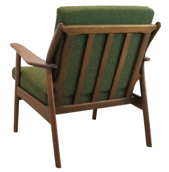 Image 1 of Fauteuil vintage 'Holtet' nouveau revêtement
