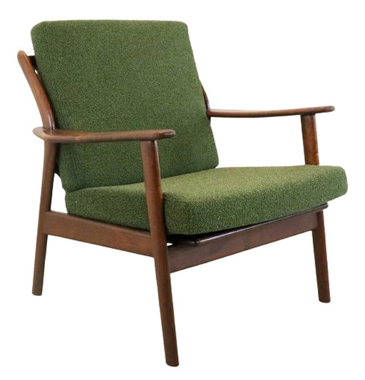 Fauteuil vintage 'Holtet' nouveau revêtement