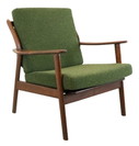Vintage armchair 'Holtet' new upholstery