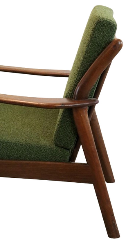 Image 1 of Poltrona vintage 'Holtet' nuova tappezzeria