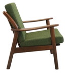 Fauteuil vintage 'Holtet' nouveau revêtement