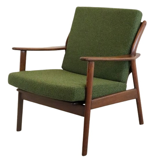 Image 1 of Fauteuil vintage 'Holtet' nouveau revêtement