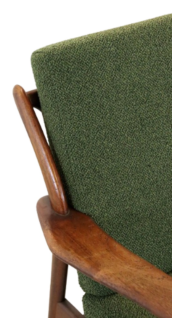 Image 1 of Fauteuil vintage 'Holtet' nouveau revêtement