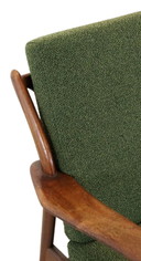 Vintage armchair 'Holtet' new upholstery