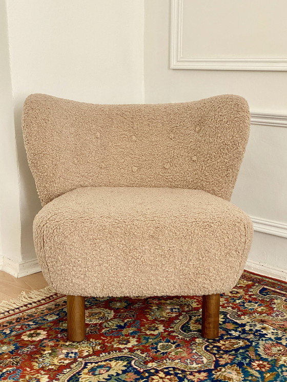 Image 1 of Vintage Comfy Bouclé Arm Chair