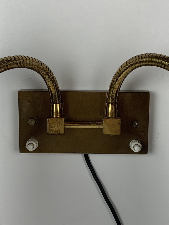 Image 1 of Gooseneck Wall Lamp, 1950s