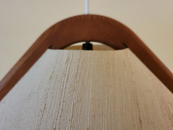 Image 1 of Danish Pendant Lamp In Teak From Domus, 1970