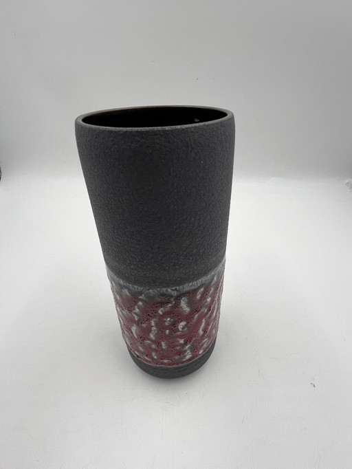 West Germany Cylindrical Vase