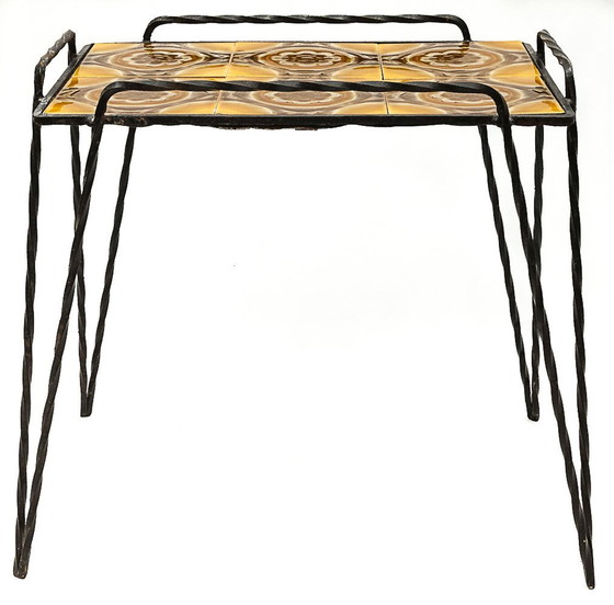 Image 1 of Small Wrought Iron Table