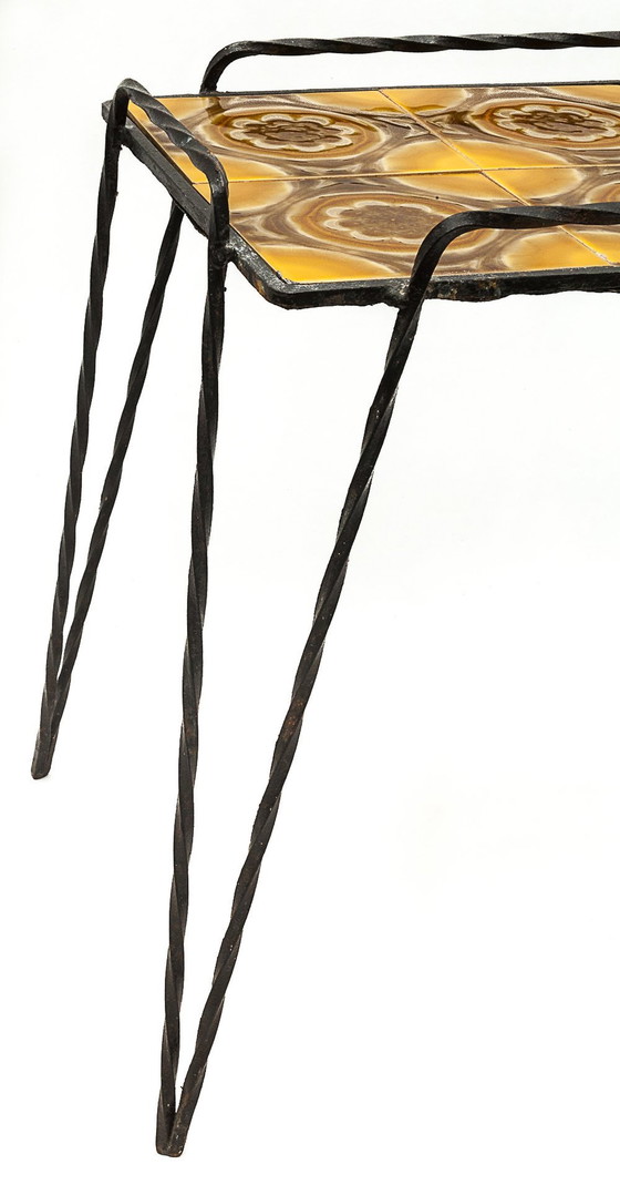 Image 1 of Small Wrought Iron Table