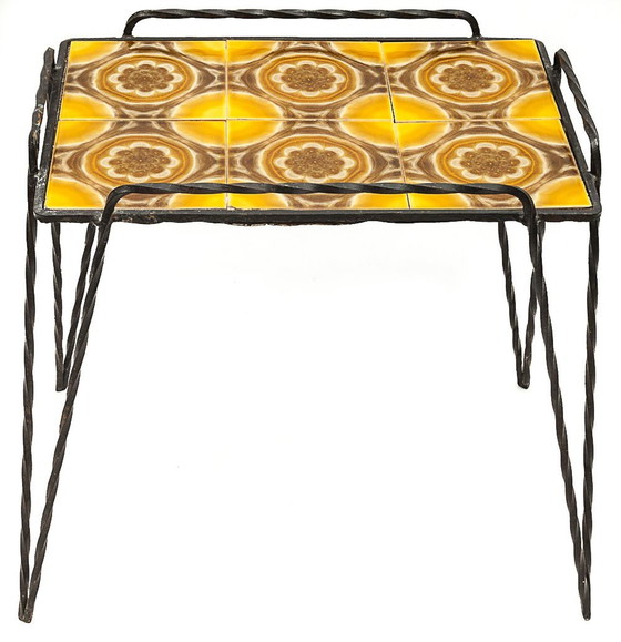 Image 1 of Small Wrought Iron Table