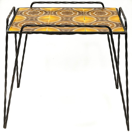 Image 1 of Small Wrought Iron Table