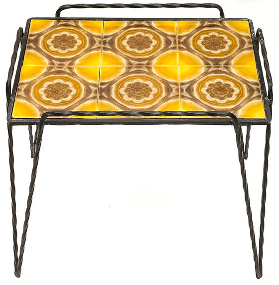 Image 1 of Small Wrought Iron Table