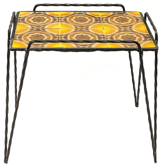 Image 1 of Small Wrought Iron Table