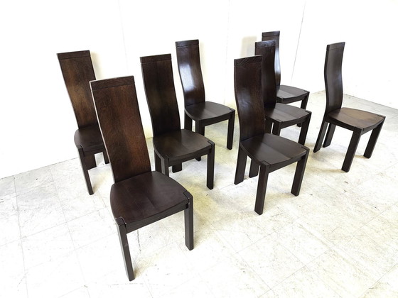 Image 1 of 8x Rob & Dries van den Berghe chair