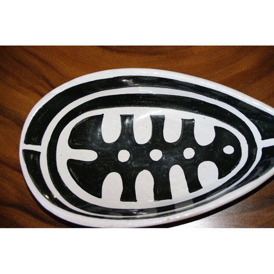 Image 1 of Scatola tascabile in ceramica vintage di R Freymond, Svizzera 1950