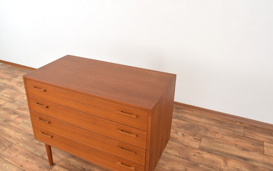 Image 1 of Mid-Century Danish Teak Chest Of Drawers By Kai Kristiansen For Fm Møbler, 1960S.