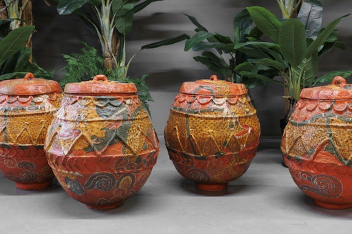 2x Decorative Pot