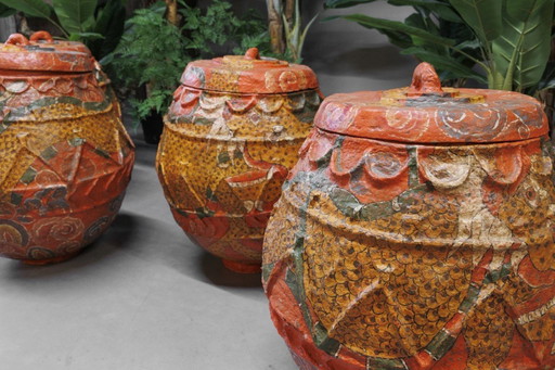 2x Decorative Pot