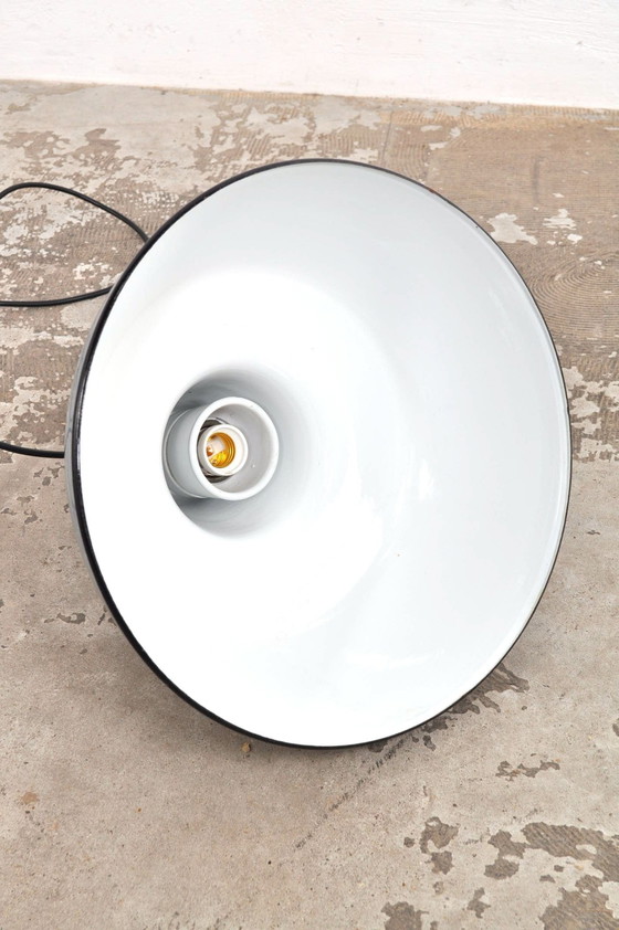 Image 1 of Vintage Enamel Lamp