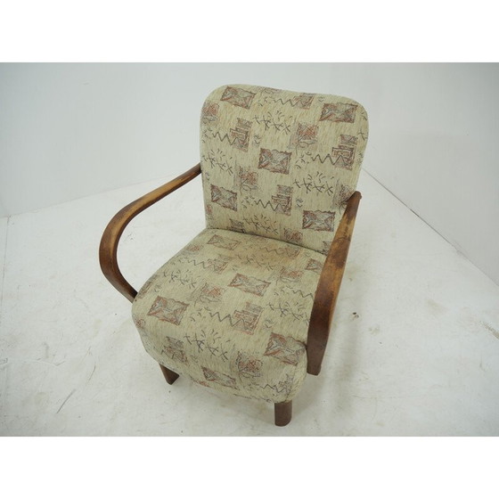 Image 1 of Art Deco vintage armchair, Czechoslovakia 1940s