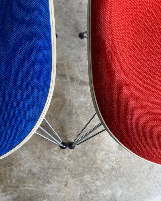 Image 1 of 2x Vitra and Miller Eames DSR Fiberglass chair