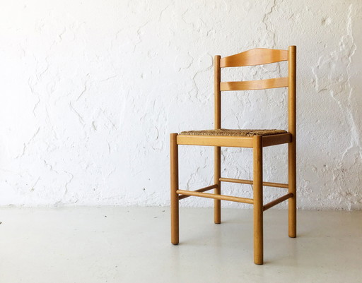 Danish Rope Seat Chair, 1950S