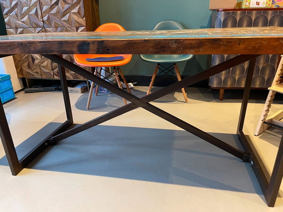 Image 1 of Mesa de comedor industrial 