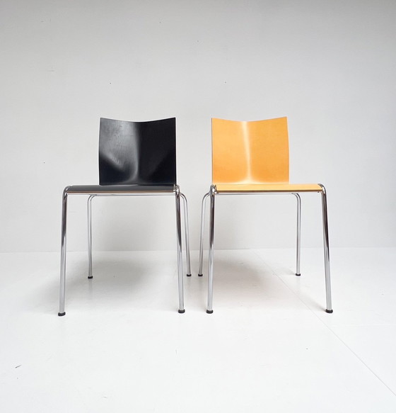 Image 1 of Set Of Two Chairik Chairs By Erik Magnussen Chairs, 1990'S