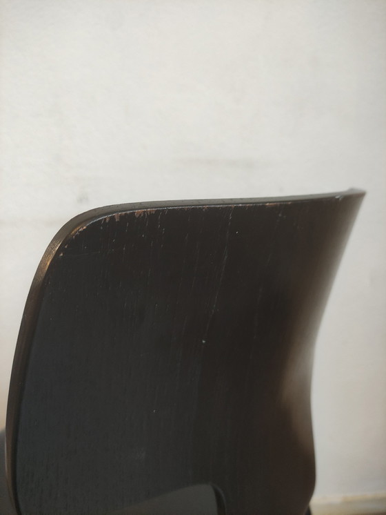 Image 1 of 2x Arne Jacobsen Fritz Hansen 3103 hammer chair 1965