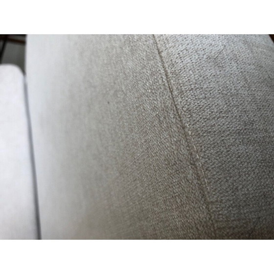 Image 1 of Pair of vintage Grey B-7752 beechwood armchairs by Zenon Bączyk for Swarzędzkie Fabryki Mebli, Poland 1960