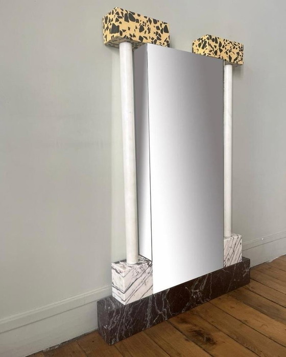 Image 1 of Ettore Sottsass Gial Mirror - Ultima Edizione 1987