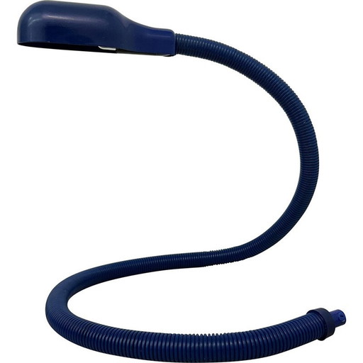 Vintage Hebi plastic and metal table lamp by Isao Hosoe for Valenti Luce, 1970