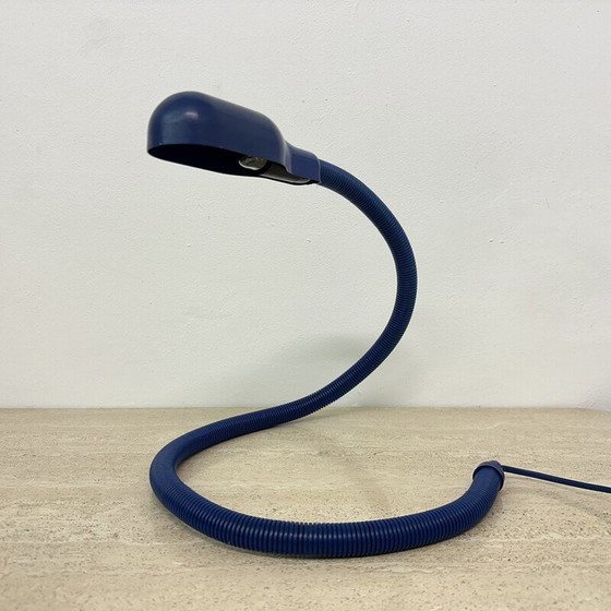 Image 1 of Vintage Hebi plastic and metal table lamp by Isao Hosoe for Valenti Luce, 1970