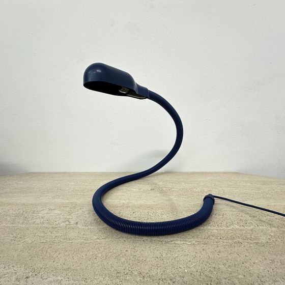 Image 1 of Vintage Hebi plastic and metal table lamp by Isao Hosoe for Valenti Luce, 1970