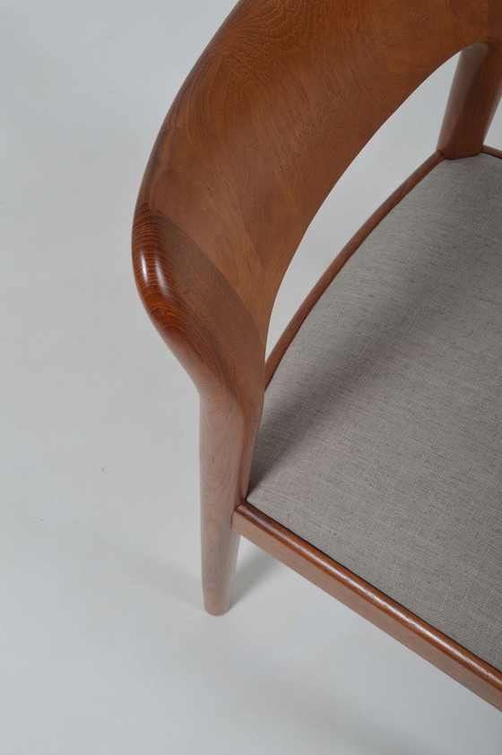 Image 1 of Set of 4 Danish chairs designed by Niels Koefoed, 1960s