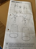 2x Prandina pendant lights Sera S1/S11 small