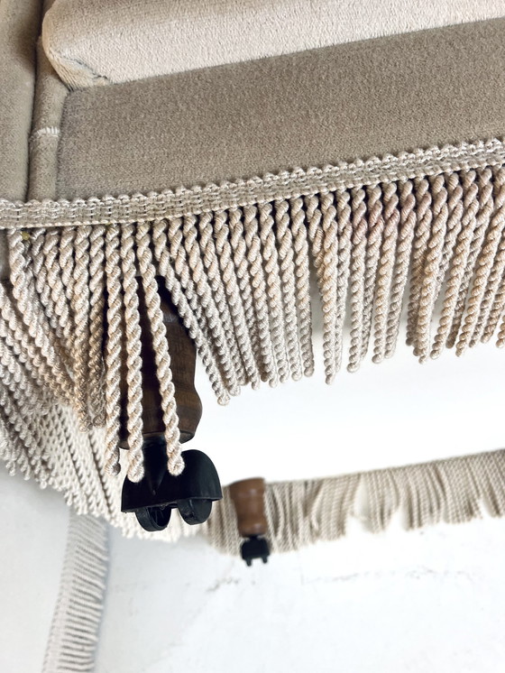 Image 1 of 2 poltrone da cocktail in velluto vintage anni '60