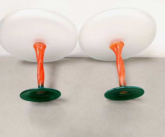 Image 1 of 2 pezzi di piatti in vetro (per torte)